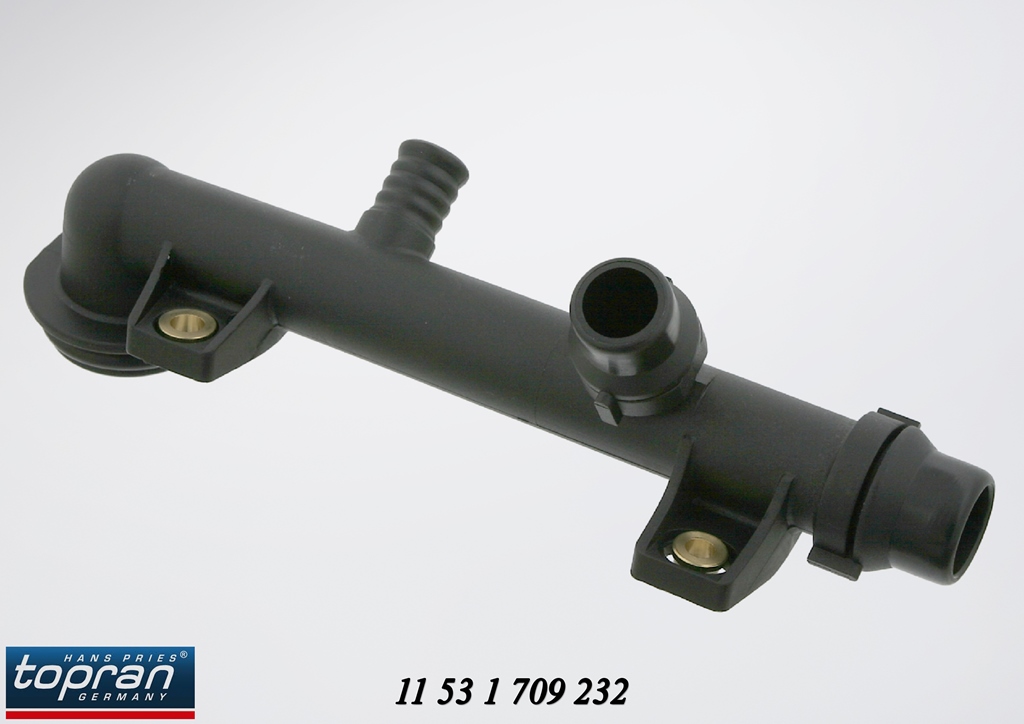 BMW E46 Sedan 318i Cooling Radiator Hose Flange BMW E46 3Series M43 Side Of Block